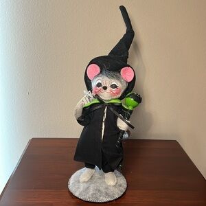 Kitschy Cute Annalee Doll Halloween Figure Ghostly Warlock Mouse 6-Inch #310821